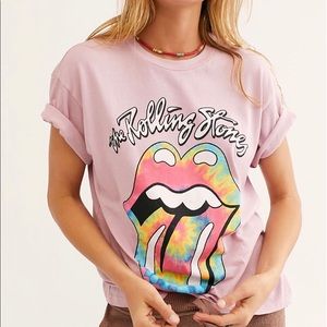 Free People Rolling Stones Tee